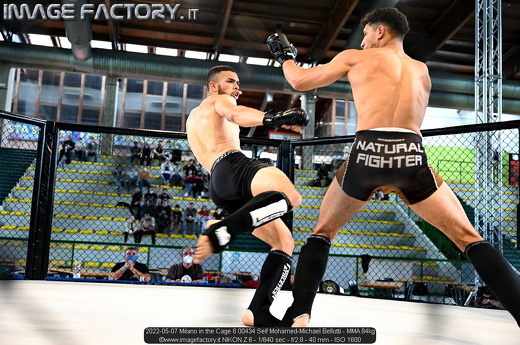 2022-05-07 Milano in the Cage 8 00434 Seif Mohamed-Michael Bellotti - MMA 84kg